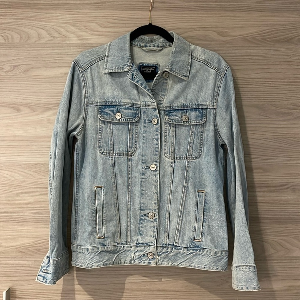 Abercrombie & Fitch Blue Jean Jacket Size Small